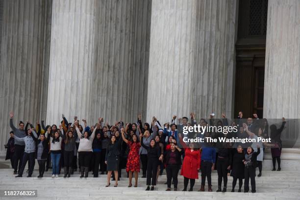 Plaintiffs leave the United States Supreme Court, where the Court is hearing arguments on Deferred Action for Childhood Arrivals - DACA - that could...