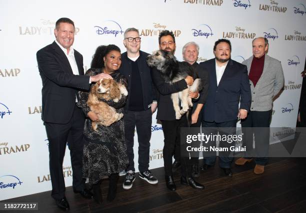 Kevin A. Mayer, Rose, Yvette Nicole Brown, Charlie Bean, Monte, Justin Theroux, Brigham Taylor, Adrian Martinez and F. Murray Abraham attend...