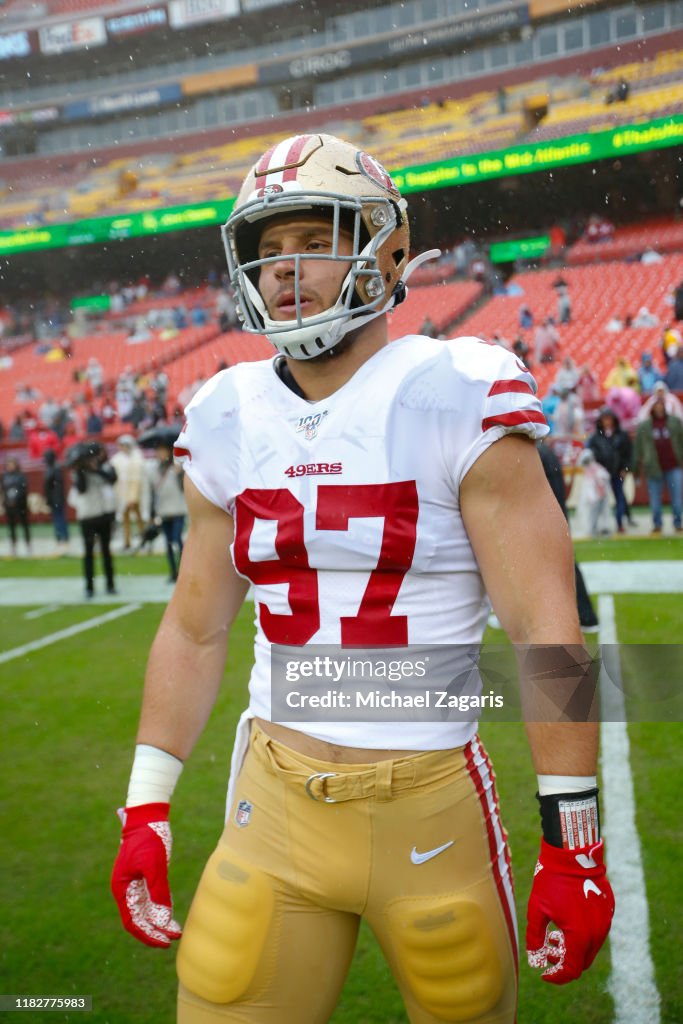 San Francisco 49ers v Washington Redskins