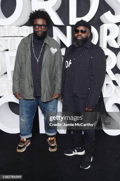 QuestLove and Black Thought of The Roots attend the Nordstrom NYC Flagship Opening Party on October 22, 2019 in New York City.