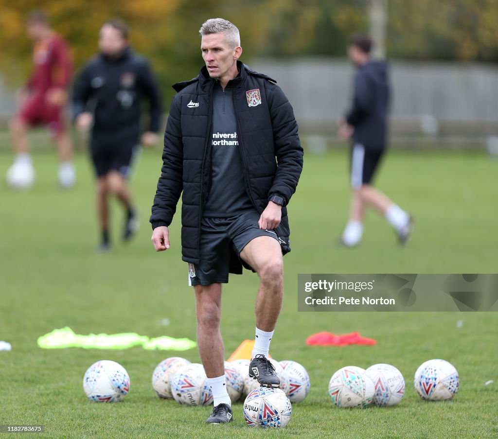 Northampton Town Unveil New professional phase development coach Steve Morison