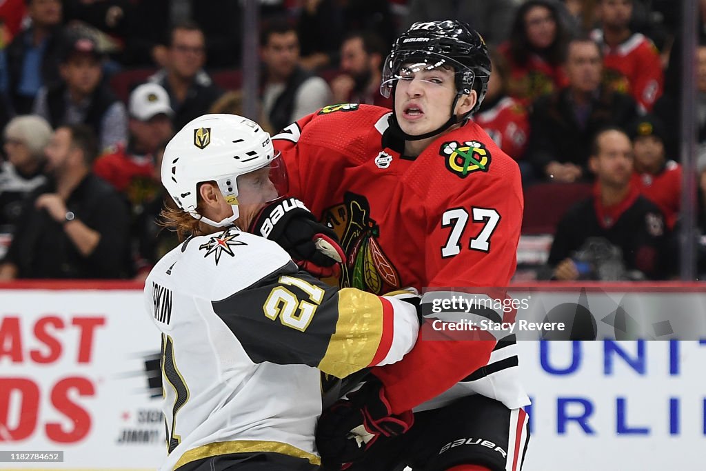 Vegas Golden Knights v Chicago Blackhawks