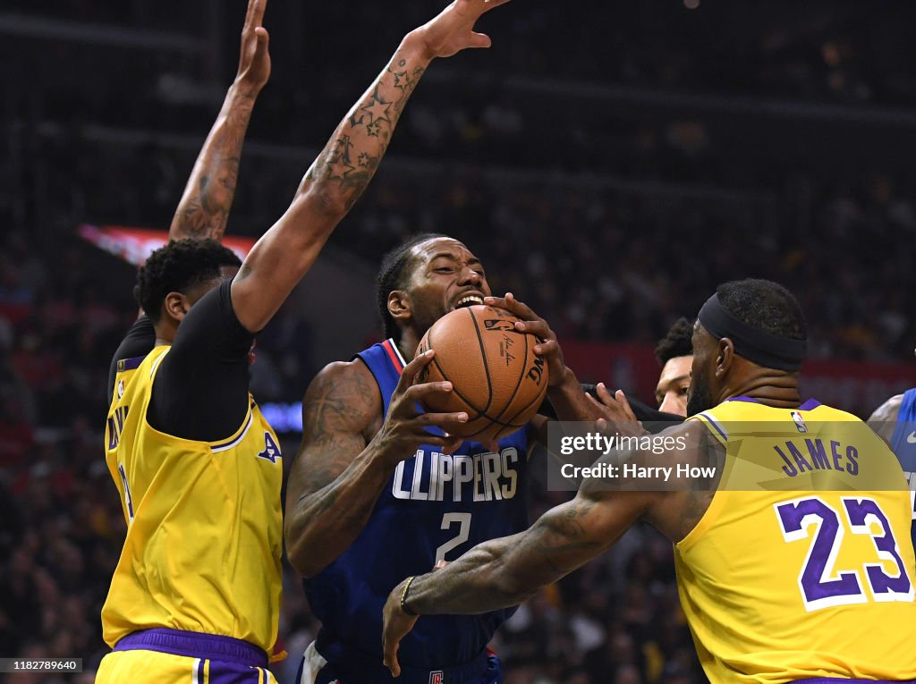 Los Angeles Lakers v Los Angeles Clippers