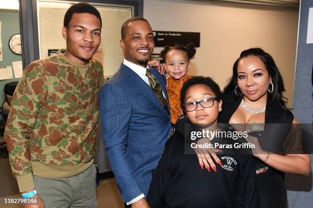 Harris With Rapper Rapper Ti Harris Photos and Premium High Res Pictures - Getty Images