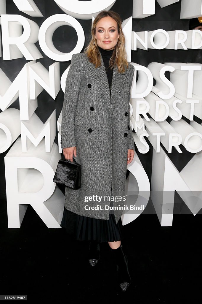 Olivia Wilde attends the Nordstrom NYC Flagship Opening Party on on