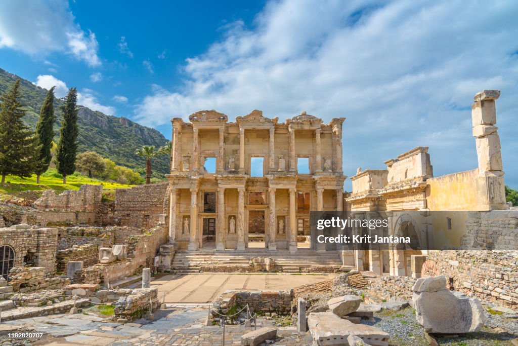 The Library of Celsus, Ephesus, Turkey