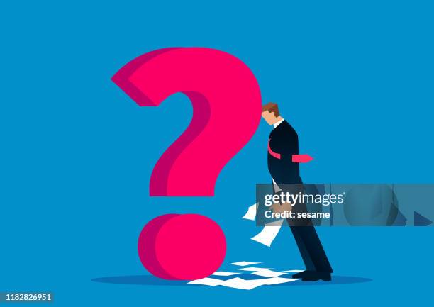 ilustrações de stock, clip art, desenhos animados e ícones de frustrated, businessmen encounter problems and frustrations - cliente encantado