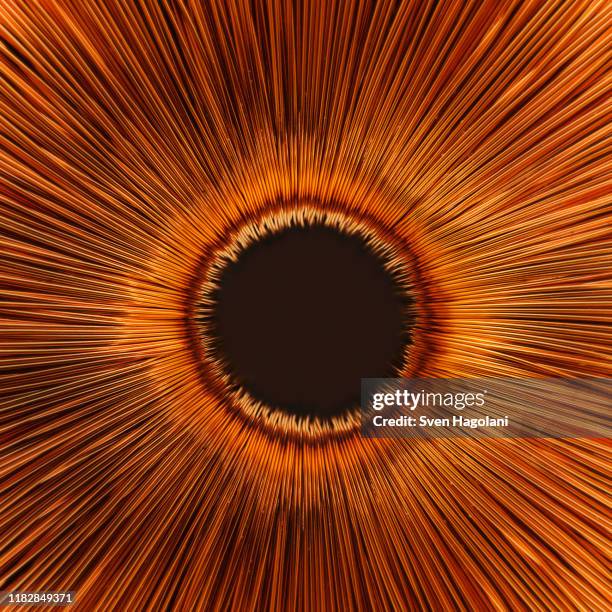 an abstract hole - iris 個照片及圖片檔