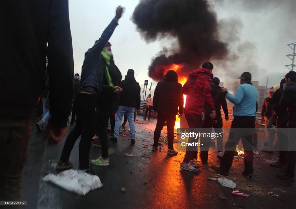 IRAN-POLITICS-PETROL-DEMO