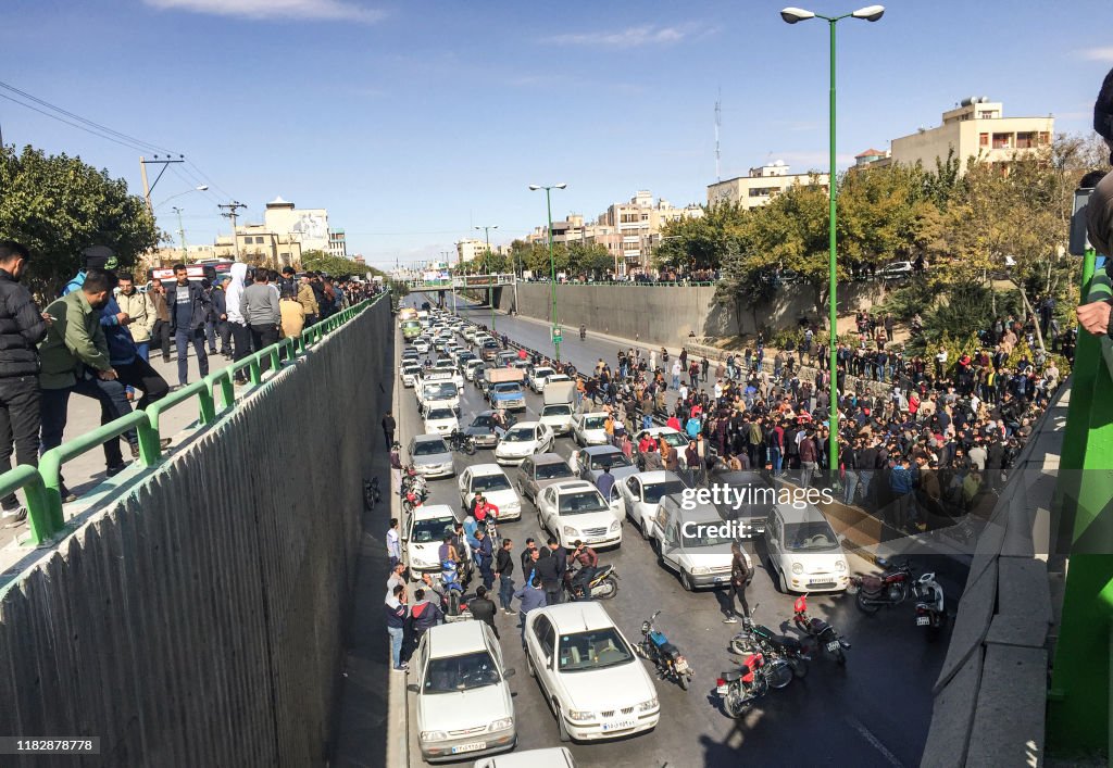 IRAN-POLITICS-PETROL-DEMO