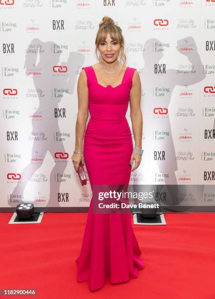 Elen Rivas attends the Float Like A Butterfly Ball in aid of Caudwell Children at The Grosvenor House Hotel on November 16, 2019 in London, England.