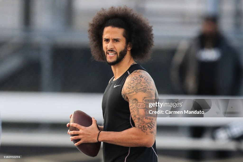 Colin Kaepernick NFL Workout