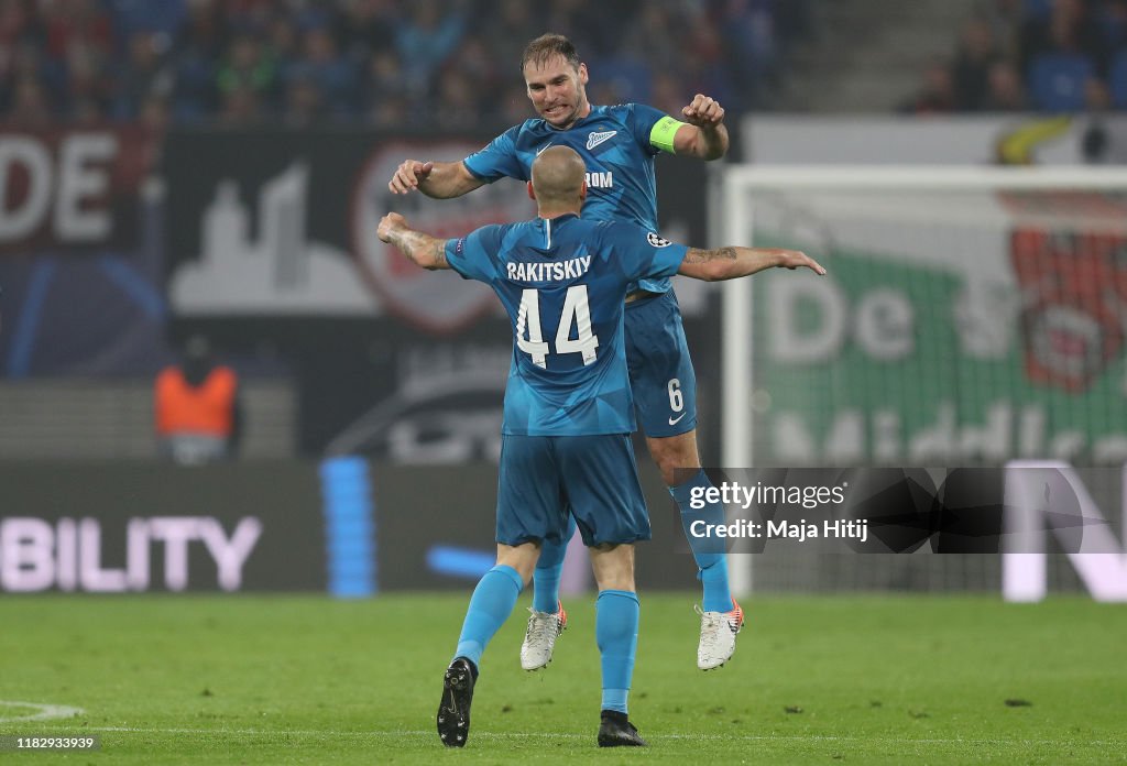 RB Leipzig v Zenit St. Petersburg: Group G - UEFA Champions League