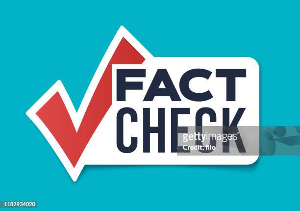 fact check - facts stock illustrations