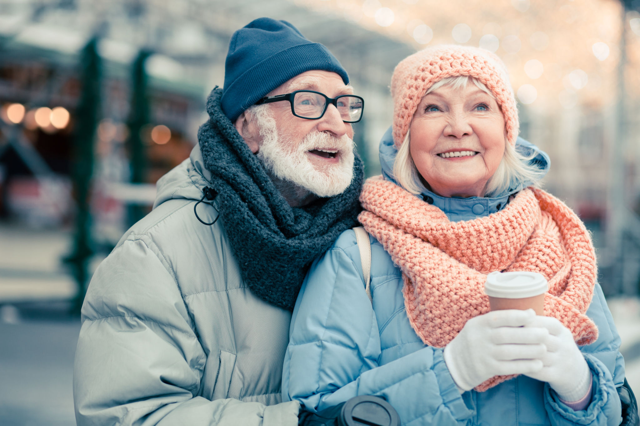 elderly winter warmth
