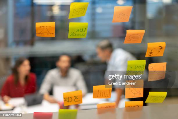 Sticky Notes Cubicle Cubicle Offices Drawing Photos and Premium High Res Pictures - Getty Images