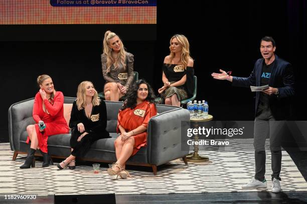BravoCon Battle of the Sexes Panel at The Grand Ballroom in New York City on Saturday, November 16, 2019 -- Pictured: Brittany Cartwright, Stassi...