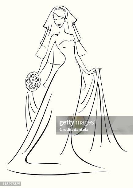 Ilustraciones de Vestido De Novia - Getty Images Ilustraciones de Vestido De Novia - Getty Images