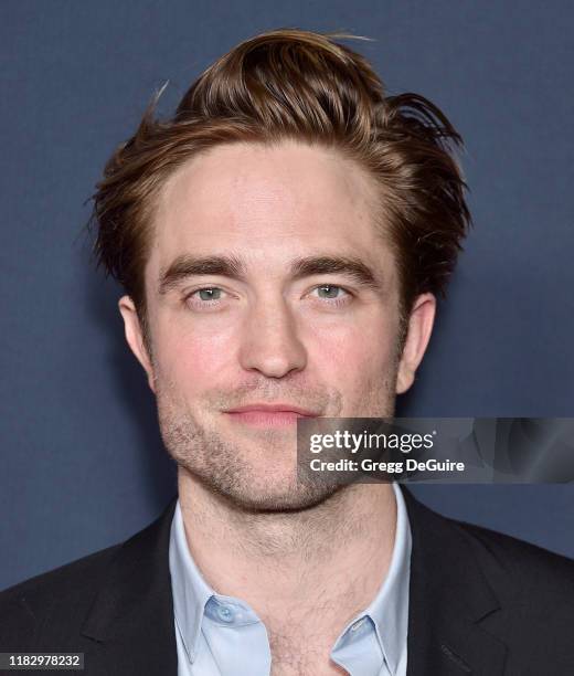 Robert Pattinson arrives at the Go Campaign's 13th Annual Go Gala at NeueHouse Hollywood on November 16, 2019 in Los Angeles, California.