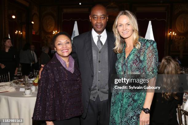 Janet Dewart Bell, Raymond J. McGuire and Lise Evans attend Teaching Matters Honors Raymond J. McGuire, Lise B. Evans And Janet Dewart Bell At 11th...