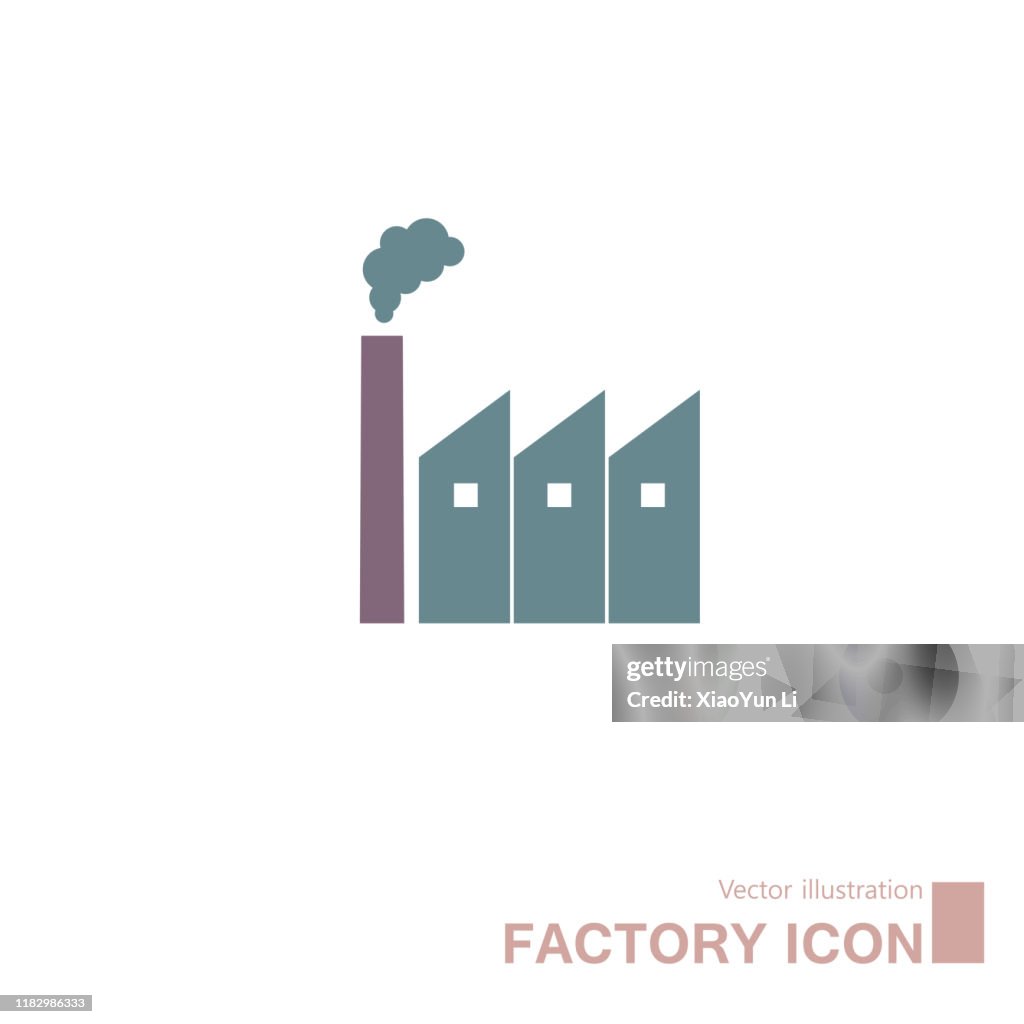 Factory icon design.