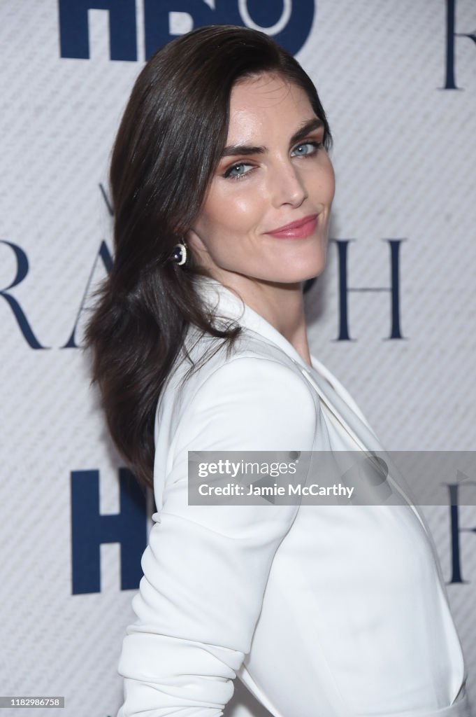 Hilary Rhoda attends HBO's