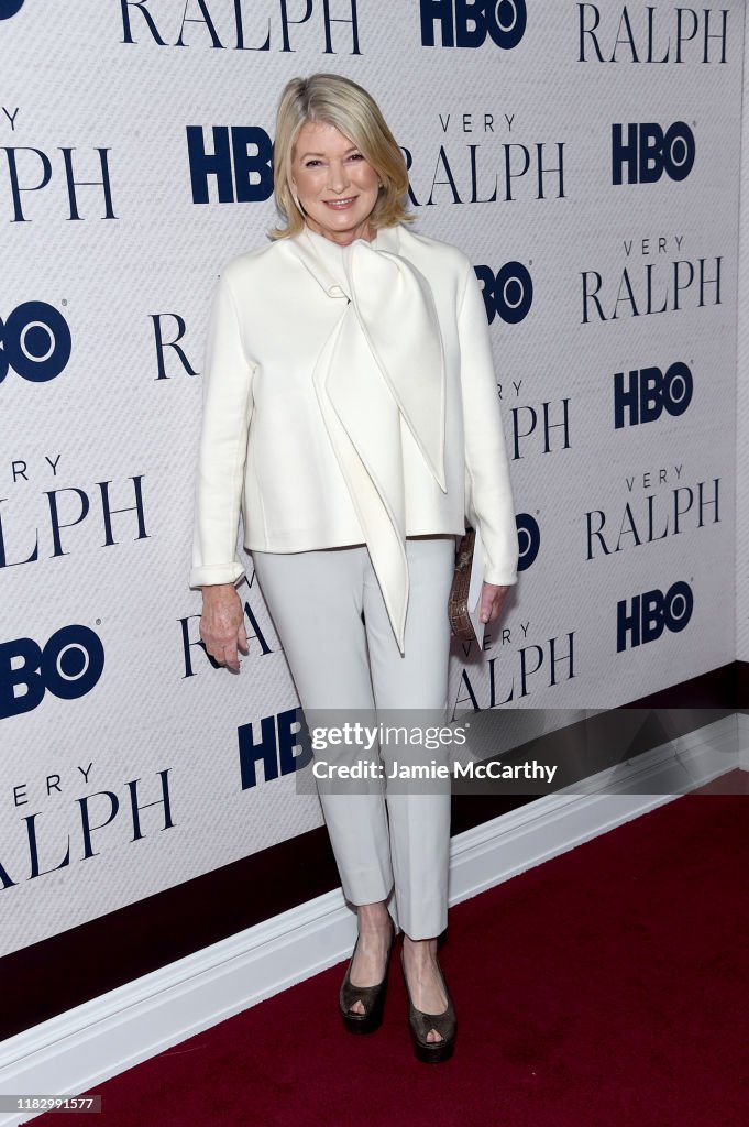 Martha Stewart attends HBO's