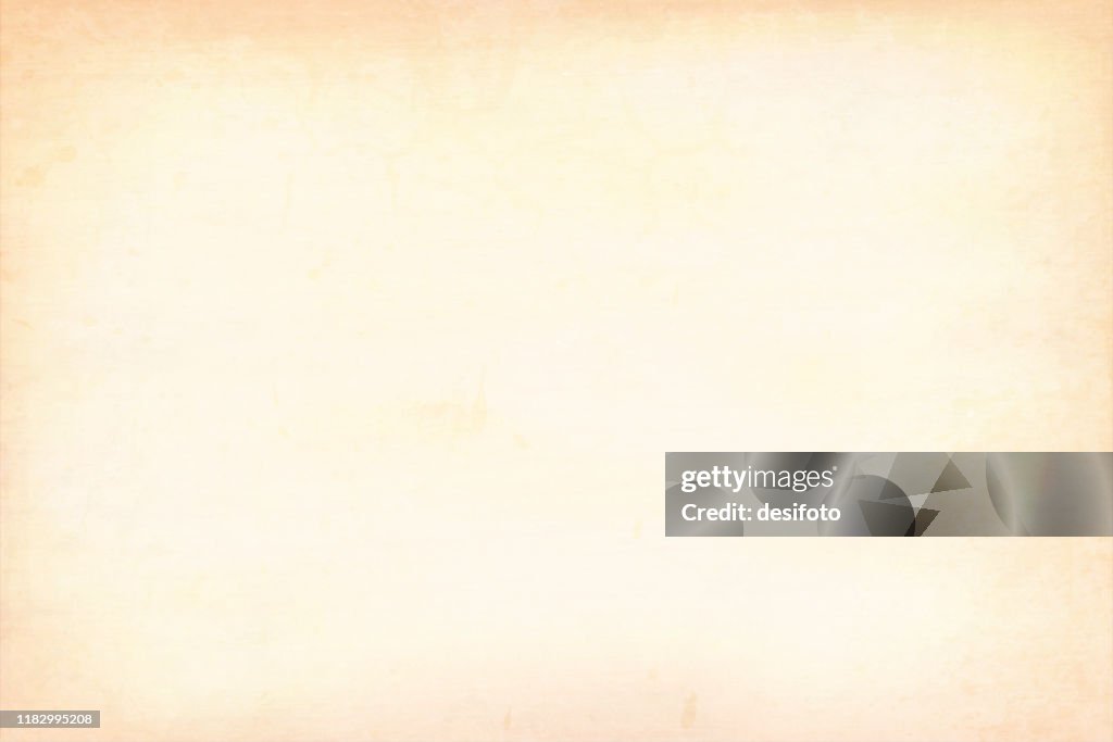 Horizontal vector Illustration of an empty light brown, beige shade grunge grungy textured background for stock