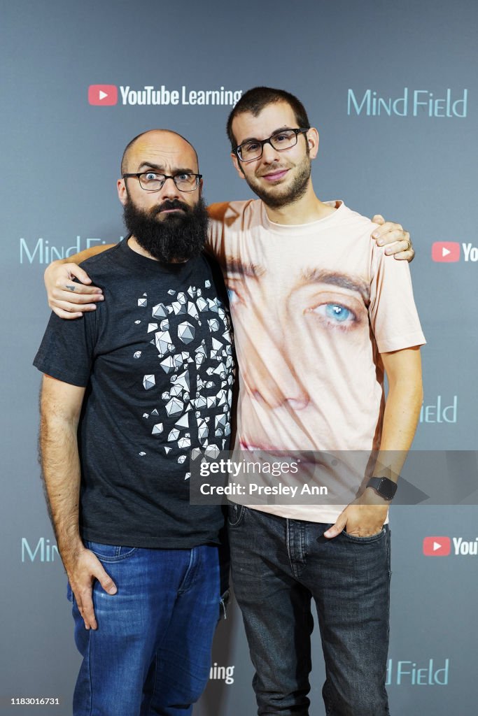 Michael Steven Rokes Michael Stevens and Jake Roper attend exclusive screening event for ...