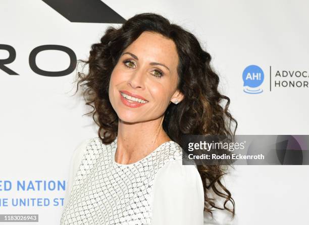 Minnie Driver attends the Television Industry's 5th Annual Advocacy Honors at TCL Chinese 6 Theatres on October 23, 2019 in Hollywood, California.