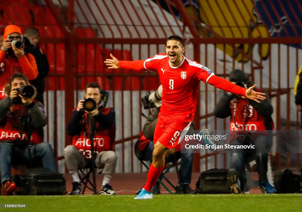 Serbia v Ukraine - UEFA Euro 2020 Qualifier