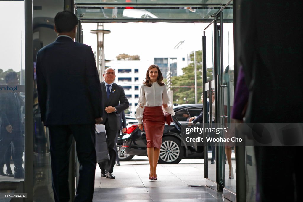 Spanish Royals Visit South Korea - Day 2