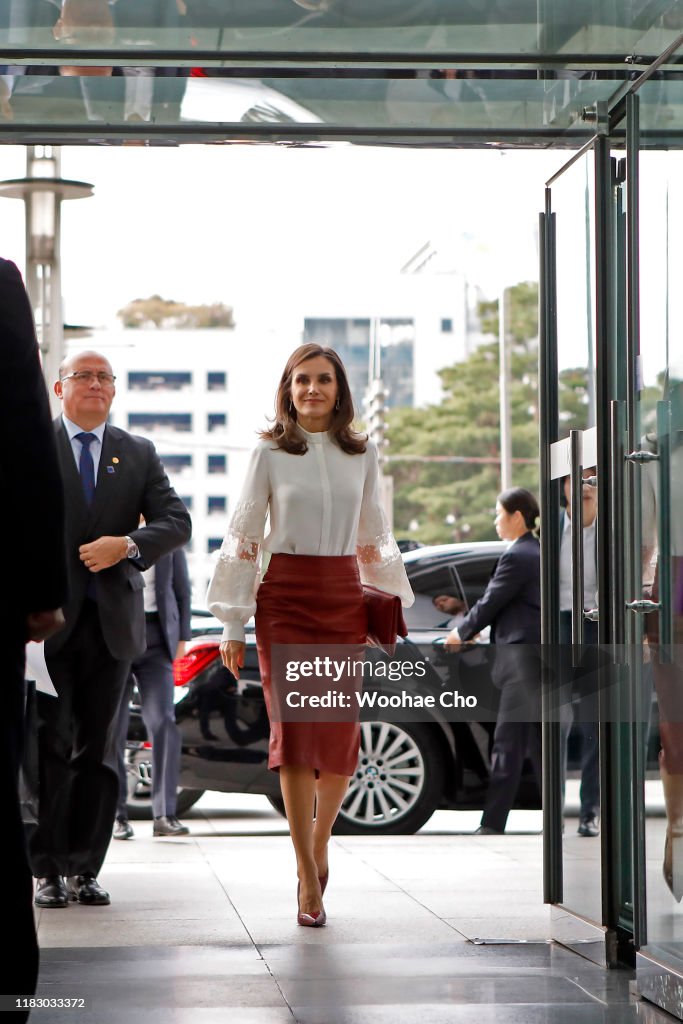 Spanish Royals Visit South Korea - Day 2