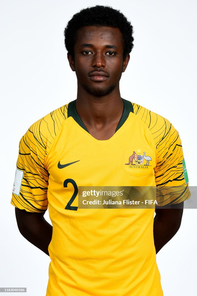 Australia Portraits - FIFA U-17 World Cup Brazil 2019
