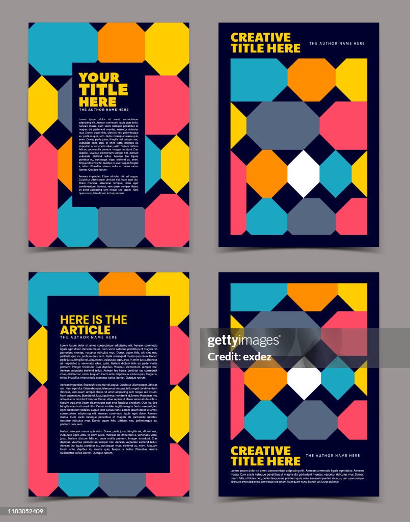 Cover Modrn Modern Cover Design High-Res Vector Graphic - Getty Images