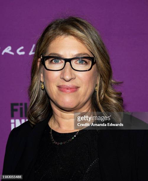 Director and photographer Lauren Greenfield attends the Film Independent Special Screening of "The Kingmaker" at ArcLight Hollywood on October 23,...