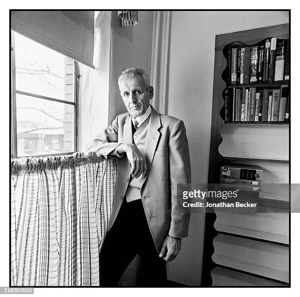 Dr. Jack Kevorkian is photographed for Vanity Fair Magazine on January 8, 1991 in Detroit, Michigan.