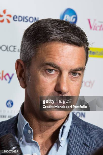 Italian former football player Alessandro Costacurta attends Il Tempo delle donne event at Triennale di Milano. Milano, September 10th 2017