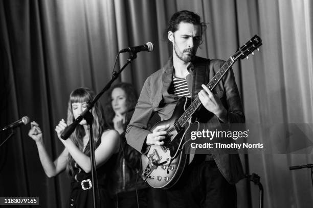 Hozier performs at The GRAMMY Museum on October 23, 2019 in Los Angeles, California.