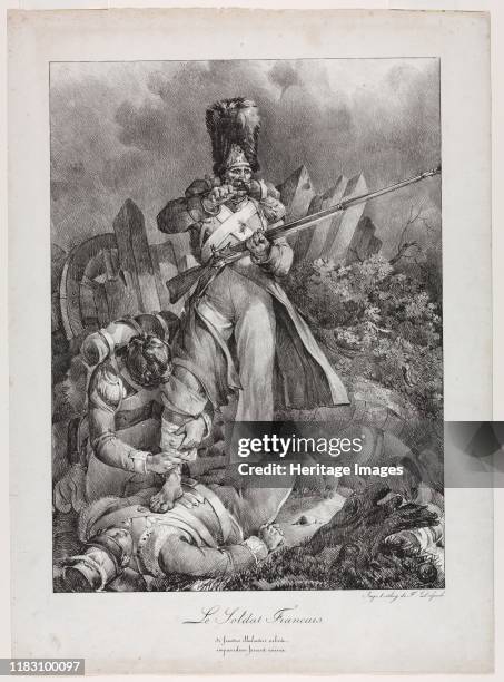 The French Soldier , 1818. Lithography was invented in 1798 by the German Aloys Senefelder. Although the technique was introduced in France in 1801,...