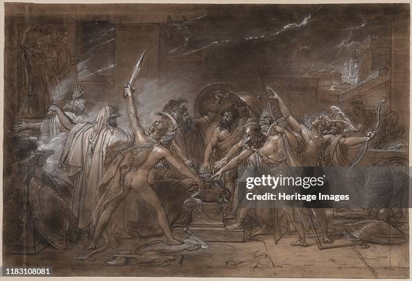 The Oath Of The Seven Chiefs Against Thebes The Oath Of The Seven Chiefs Against Thebes