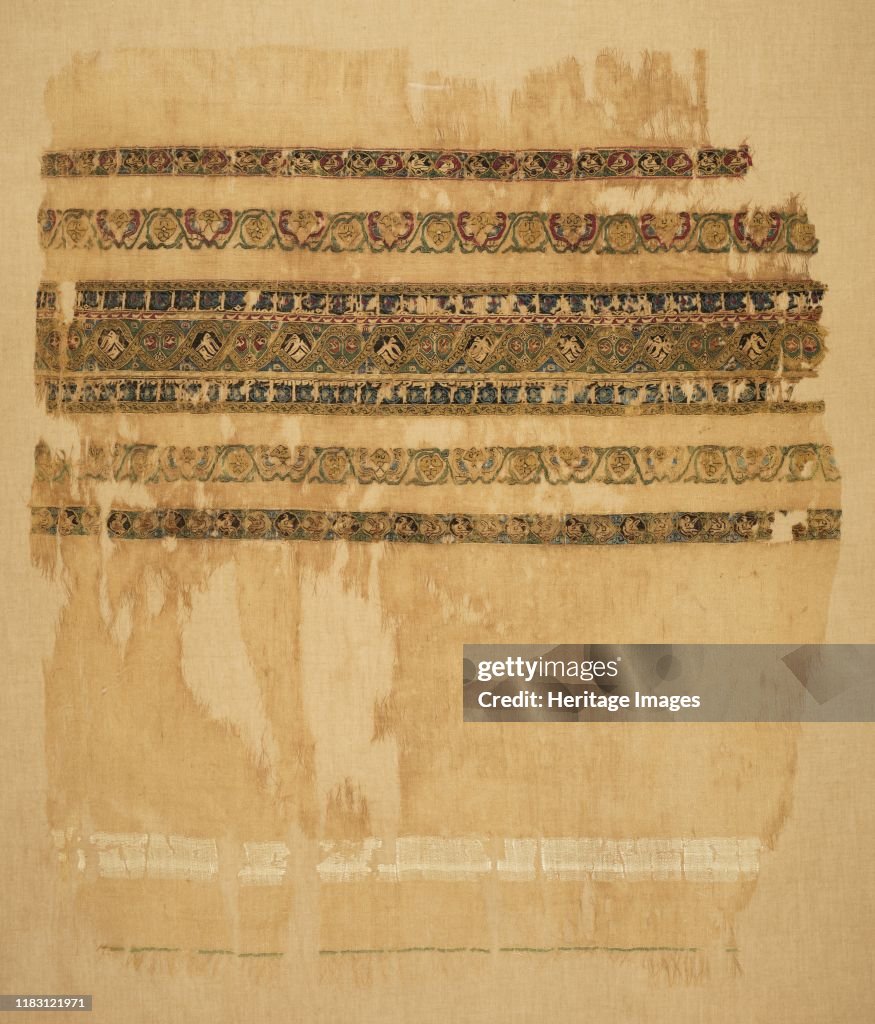 Turban Or Shawl End With Tiraz And Gold