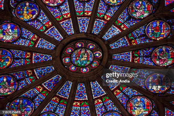 The south rose window.