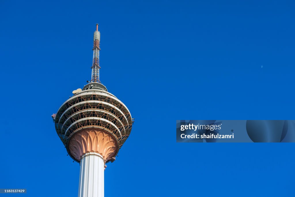 Menara Kuala Lumpur or KL Tower in Kuala Lumpur, Malaysia.