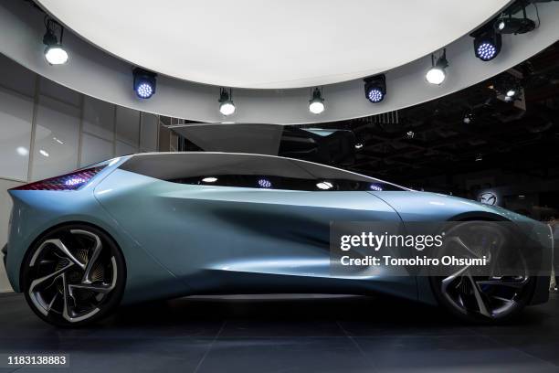 Toyota Motor Corp.'s Lexus LF-30 Electrified concept vehicle is displayed at the Tokyo Motor Show on October 24, 2019 in Tokyo, Japan. The auto show...