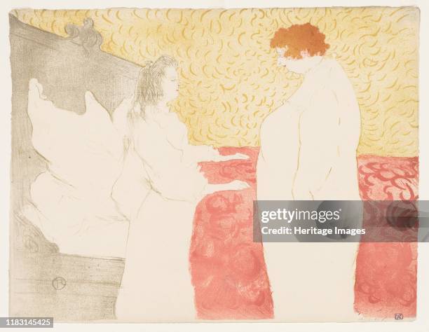 Woman in Bed, 1896. The French publisher Gustave Pellet, hoping to attract new customers, persuaded Lautrec to make a series of ten prints, plus...