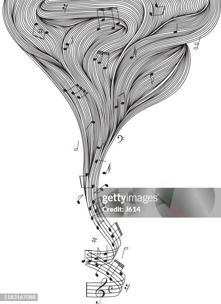 musik - treble clef stock-grafiken, -clipart, -cartoons und -symbole