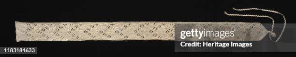 Needlepoint Lace Swaddling Band, 16th century. Creator Unknown.