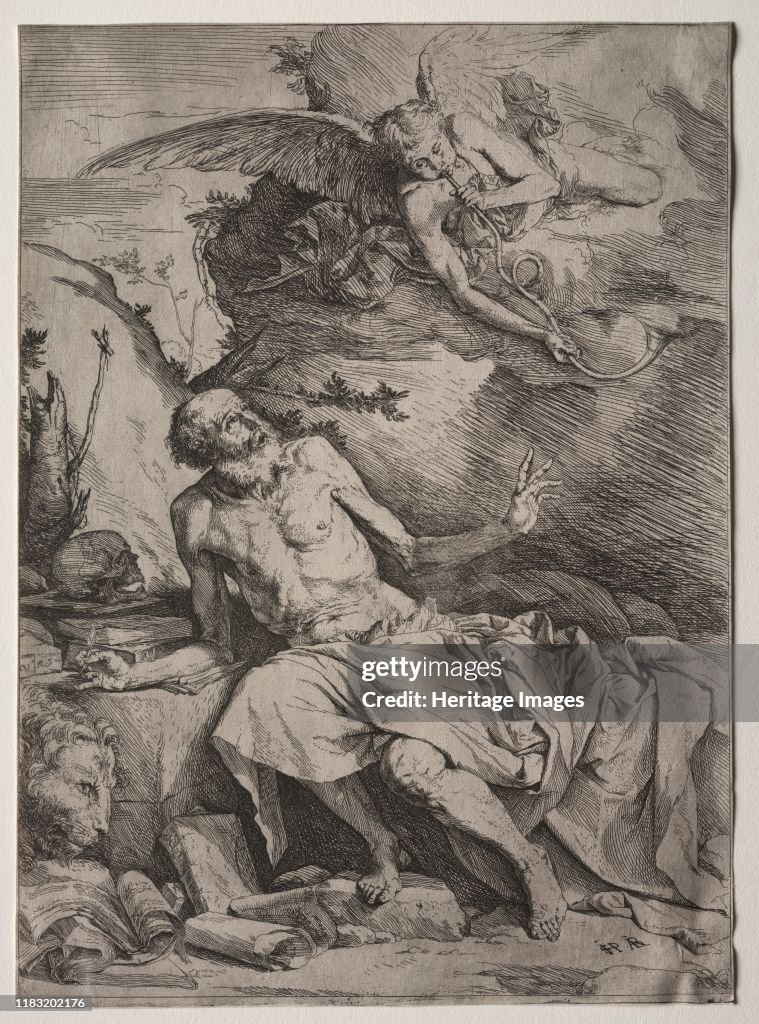 Saint Jerome. Creator Jean Honoré Fragonard . News Photo Getty Images