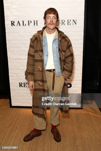 Adam Collard attends as Ralph Lauren and Depop celebrate the launch of "Re/Sourced" on October 24, 2019 in London, England.